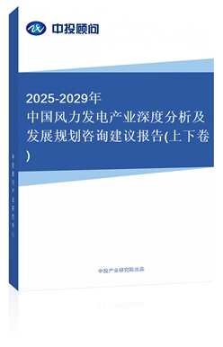 2018-2022年中國風(fēng)力發(fā)電產(chǎn)業(yè)深度分析及發(fā)展規(guī)劃咨詢建議報(bào)告(上下卷)